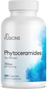 Phytoceramids 200 Capsules Skin Tamir Rejuvenation Anti-Aging Support Plant-derived Ceramids 700 mg Gluten Free Non-GMOMO