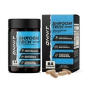 ONNIT Shroom Tech Sport Καθημερινές κάψουλες υποστήριξης ασκήσεων, συμπλήρωμα προ προπόνησης με μανιτάρια Cordyceps, συμπλήρωμα διατροφής χωρίς καφεΐνη για την καθημερινή ενεργειακή υποστήριξη, 84 Count
