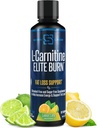 L-Carnitine Elite Burn Liquid Keto Fat Burner and Μεταβολισμός ενεργοποιητής - Υποστήριξη απώλειας λίπους Keto Φιλική απώλεια βάρους Αύξηση ενέργειας-διεγερτικό Δωρεάν - λεμόνι Lime 3000mg (32 υπηρεσίες)