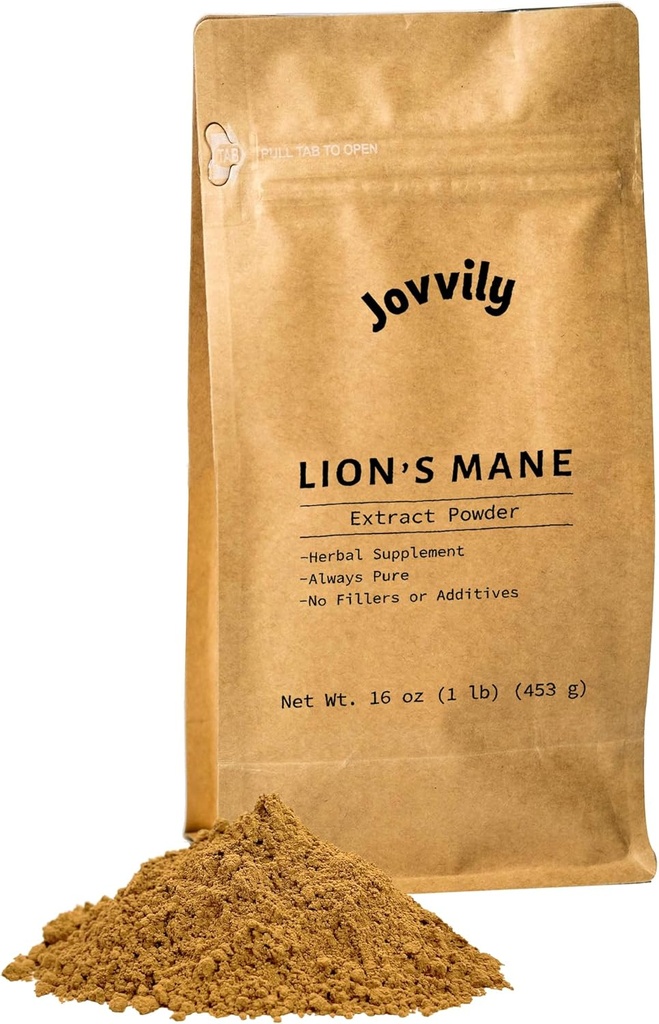 εκχύλισμα μανιταριών Lion's Mushroom, 1 lb, εκχύλισμα Erinaceus Hericium, συμπλήρωμα βοτάνων, πάντα καθαρό