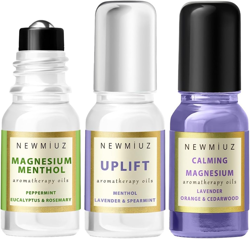 Magnezyum Lavender Roll 3 Paket - Doğum günü için Mükemmel Selfcare Hediyesi