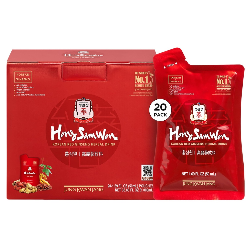 HongSamWon Κορεάτικο Red Ginseng Ποτό 
