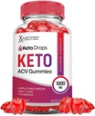 Justified Laboratories Ketos Keto ACV Gummies Advanced Formula 1000MG Zhong Drops Chem Gummies Apple Cider Vinegar Formulated with Pomegranate Beet Juice B12 Vegan Non GMO 60 Gummys