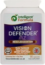 Vizyon Defender Meso Zeaxanthin Vegan Eye Supplement MZ- Koruma ve Ocular Health & Eye Care'i Geliştirin, Yüksek Güçlü Antioksit Meso-Zeaxanthin for Eyes (90 Capsules/One Daily) İngiltere'de Made in UK