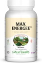 Maxi Health Max Energee - Φυσική ενέργεια και Stamina Booster - 180 δισκία - Kosher