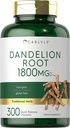 Carlyle Dandelion Root | 1800 mg | 300 Capsules | Non-GMO, Gluten Free Supplement Supplement