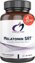 Sağlık Zamanı Bülteni Melatonin SRT - Uyku için Melatonin Supplement - Yetişkinler için Uyku Tamamı, 6 mg Per Tablet - Vegan + Non-GMO (60 Tablet)