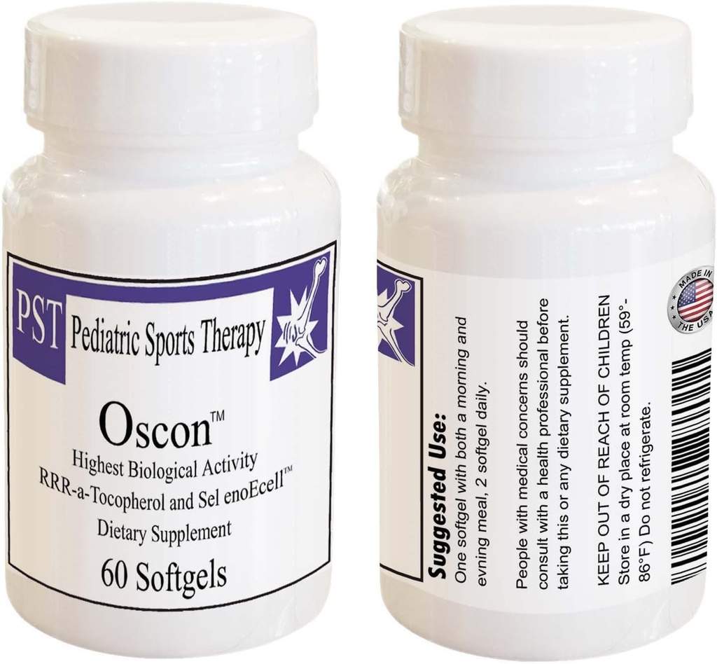 Oscon 60 ct - RR-a-tocopherol & Selenium Nutraceutical Supplement