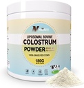 Liposomal Bovine Colostrum Toz - Insanlar için Saf Bovine Colostrum - Ga Colostrum Supplement for Gut Support, Immune Health and Hair growth-6.35 oz