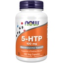 Şimdi Supplements, 5-HTP (5-hidrxytryptophan) 100 mg, Nörotransmitter Desteği*, 120 Veg Capsules