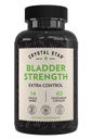 Crystal Star Bladder Strength (60 Capsules) – Herbal Urinary Tract Health and Extra Strength Bladder Control Supplement, Cranberry Extract, Candy Seed Extract, Plantain ve Wild Yam Root, Non-GMO