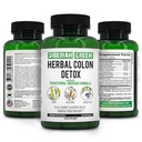 Sibirya Green Herbal Colon Detox ile Senna Buckthorn Prune Meyve 90 Capsules – Geleneksel Sibirya Formula 14 Herbs & Probiyotik to Cleanse Colon and Detox Body Detox