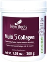 Yeni Kökler | Multi 5 Collagen Toz Supplement (Types I, II, III, V ve X) Hydrolyzed Collagen - Süt & Gluten Free - 12g per Service - 7.05 ozzz