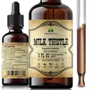 HERBALICITING Milk Butle Extract - Liver Support için All-Dox Supplement, Immune System Boost ve Skin Health - Silymarin Beslenme Tamamı - 2 fl Oz