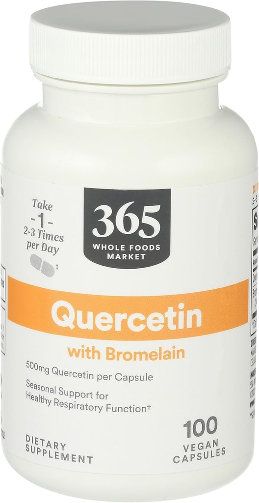 Tüm Gıda Pazarı, Quercetin with Bromelain, 100 Kont