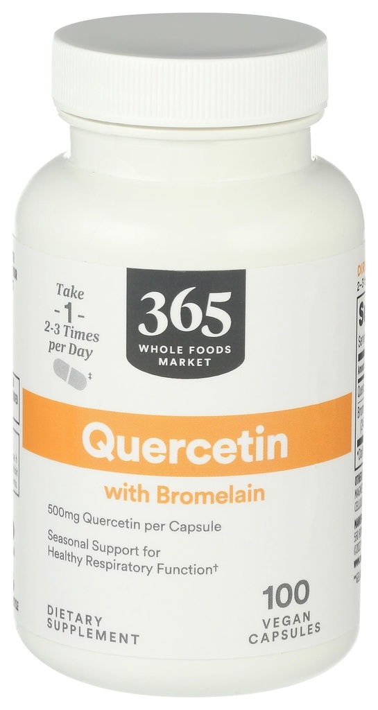 Tüm Gıda Pazarı, Quercetin with Bromelain, 100 Kont
