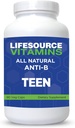 Life SourceVitamins Teen Support- Anti-B - 90 Caps - Proprietary Formula -LSV, 1 Count (1.5 of 1)