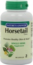 Nature's Answer Horsetail Herb | Sağlıklı Saç, Skin & Nails | ABD'de Yapılacak | Gluten-Free, Alkol Özgür, Kosher Sertifikalı ve Hiçbir Preservatif | Capsules 90Ct