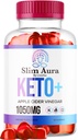 Slim Aura Keto ACV Gummies - Resmi Slim Aura Keto Plus Apple Cider Vinegar 1050MG Gelişmiş Formula Gummys, All Natural Premium Formula, Slimaura Gomitas Yorumlar, 60 Gummies for 1 Moon