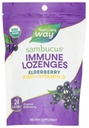 Nature's Way Sambucus Immune Lozenges, çinko + Vitamin C, Black Elderberry Extract, USDA Sertifikalı Organik, Original Berry Flavored, 24 Lozenges (Pazarlama May Vary)
