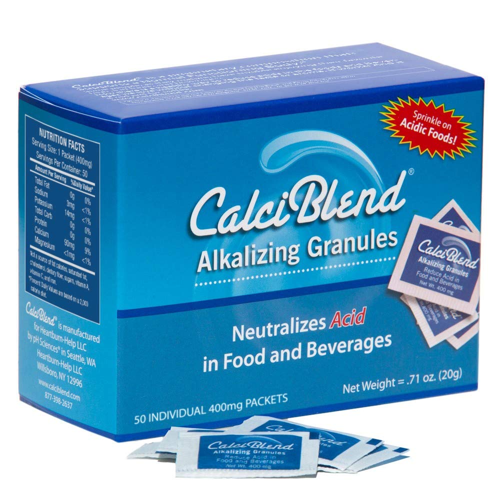 Granules 50 Pack Box - Gıda ve İçecek Asit Tespiti - Digestive ve Urinary Tract Health, Restores Electrolytes, Aids PH Balance - All-Doal, Sugar & Calorie Free