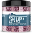 Earthborn στοιχεία Acai Berry Extract 200 κάψουλες, καθαρό & μη αραιωμένο, χωρίς πρόσθετα