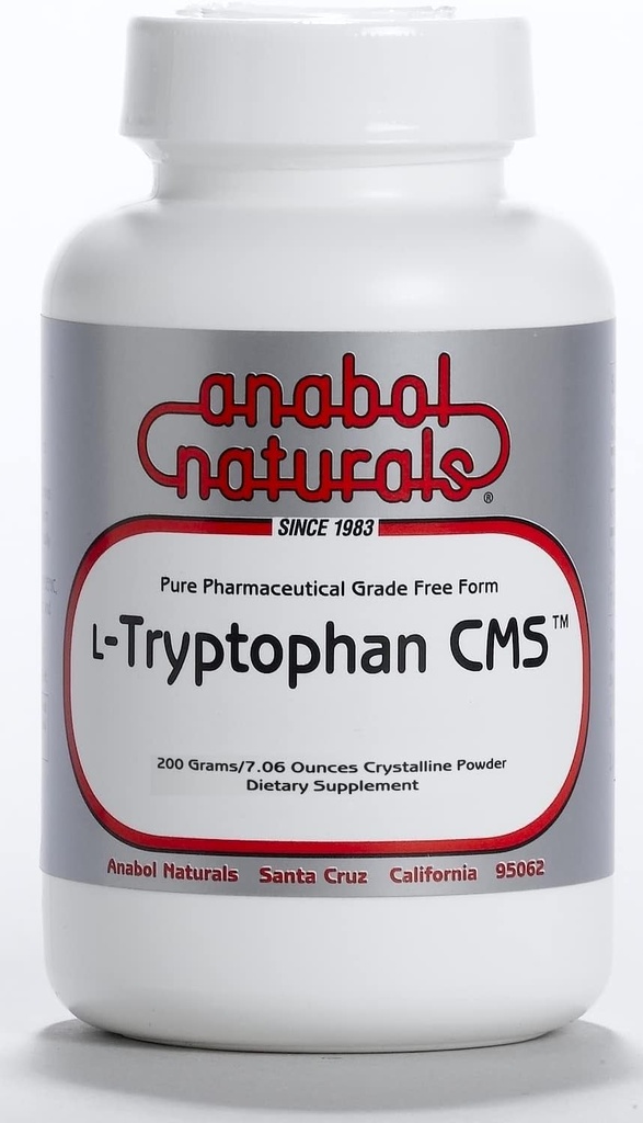 Anabol Naturals L-Tryptophan CMS 200 γραμμάρια καθαρή κρυσταλλική σκόνη