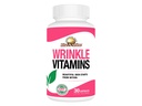 Rise-N-Shine Wrinkle Vitamins Skin Supplement Face Mask with Collagen, Resveratrol, Aloe Vera, Grape Tohum ve 30 Kont