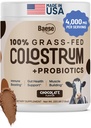 Βιολογική σοκολάτα 4000mg Grass Fed Bovine Colostrum Powder + Probiotics Colostrum Supplement for Kids & Adults with Immunoglobulins (220,98 Grams)