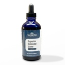 Üstün Colloidal Silver, Waiora, Sıvı Mineral Supplement, 40 PPM, Immune Support, Blue Glass Şişe Dropper (1 bott/22 serv.)