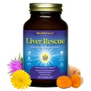 HealthForce SuperFoods Liver Recovery - Natural Liver Cleanse - Milk Thistle & Dandelion Root - Gluten-Free & Vegan - 120 Capsules