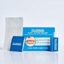 Hydrocolloid & Alum Stone Cold Sore Care Pack είναι ένα πρώτο-of-its-Kind, Επαναστατική Τριμελής Θεραπεία, Συνδυάζοντας Hydrocolloid Patches, Alum Stone, & Lip Balm να Soothe Ψυχρή πληγή σας