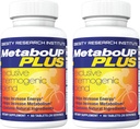 Λιποζίνη MetaboUP Plus - 2 μπουκάλια 60 ct - Θερμογόνος απώλεια βάρους - Χάπια Booster ενέργειας