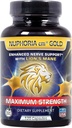 Nuphoria cm® Gold - Nerve Support Formula με R-Alpha Lipoic Acid και Premium B Βιταμίνες - 30 ημέρες προσφοράς 120 κάψουλες