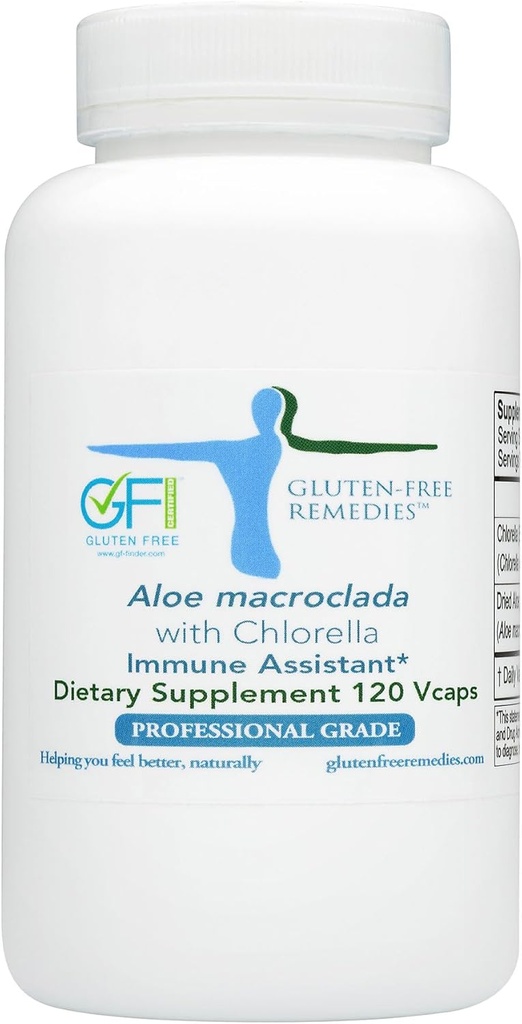 Aloe Macroclada with Chlorella - 500 mg - 120 Capsules