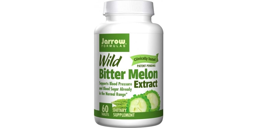 Jarow Formulas Wild Bitter Melon Extract 1.500 mg, Συμπλήρωμα διατροφής, 60 δισκία, Μέχρι 30 ημέρες προσφοράς