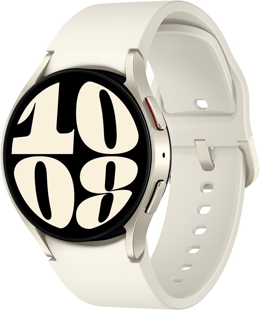 Samsung Galaxy Watch 6 40mm Bluetooth Smartwatch w/ Fitness Tracker, Εξατομικευμένες HR Ζώνες, Προηγμένη Coaching ύπνου, Επόπτης καρδιάς, αισθητήρας BIA, έκδοση των ΗΠΑ, Χρυσός (Ανανεώθηκε)