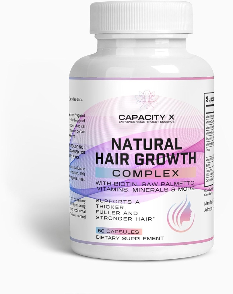 Saç Kadınlar için saç vitaminleri, Saç Büyüme Kompleksi, Biotin, Saw Palmetto, Vitaminler, Mineraller ve Daha Fazlası, kalın, tam ve daha güçlü bir saç. Kadın saçlarını inceltmeye yardımcı olur