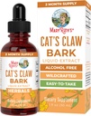 MaryRuth Organics Cat's Claw Herbal Liquid Drops | 2 Ay Supply | Unflavored Cats Claw Tincture | Uncaria tomentosa | Non-GMO Project  Valid | Vegan | Gluten Free | Sugar Free | 1 Fl Oz