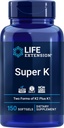 Επέκταση ζωής Super K, 150 Softgels, με βιταμίνη K1 και K2 - MK4 & MK7