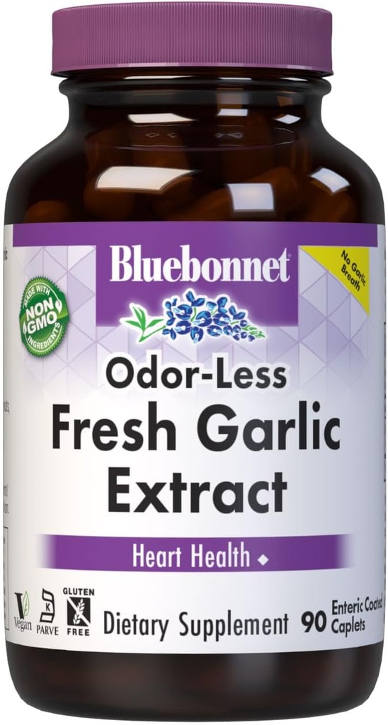 BlueBonnet Standardized Νέο συμπλήρωμα σκόρδου, 90 Count