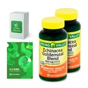 Συμπλήρωμα διατροφής Echinacea Goldenseal Blend, 900 mg, 75 Ct Bundle με Αποκλειστικές Βιταμίνες & Ορυκτά A έως Z - Better Ligth&Spring Guide@ (3 αντικείμενα)