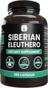 PURE ORIGINAL INGREDIENTS Siberian Eleuthero, Always Pure, No Additives Or Fillers, Lab Verified (365 Count (Pack of 1))