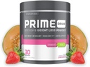 Prime Drive Energy Strawberry Melon Pre Workout Energy Drink Toz, Extreme Energy, Focus ve Intensity, Boosts Metabolism 10.2oz (30 hizmet)