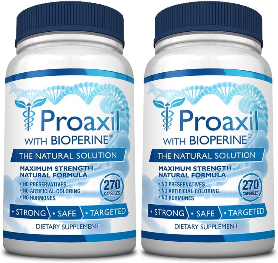 Tüketici Health® Proaxil - 540 Capsules - Destek Prostate Health - çinko, Saw Palmetto, Bioperine® ve Beta Sitosterol - Vegan Dostu, ABD'de Yapıldı - 6 Ay Supply