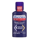 Mucinex Nightchange Sinus, Cold And Flu Cough Medicine For Yetişkinler, Güçlü Gece Doktoru Sinus Yardımı, Sore Throat Relief, Cough Suppressant & Nasal Decongestant For Yetişkinler, 6 Fl Oz