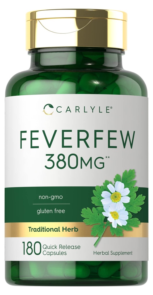 Καψάκια Carlyle Feverfew 380mg 