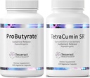Tesseract Medical Research ProButyrate Gut Health Supplement, Butyric Asit Kompleksi ve TetraCumin SR Ortak Destek Supplement, Sustained Release