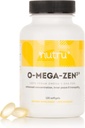 O-Mega-Zen3 Vegan Omega 3 DHA Supplement - 400 mg DHA Essential Fatty Asits - Carrageenan Free - Premium Algal Temel Fish Oil Alternative Supplement - 120 Softgels