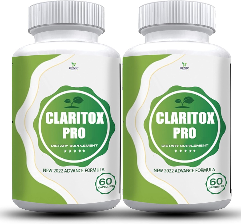 Claritox Pro καψάκιο για το συμπλήρωμα υποστήριξης ίλιγγο 2 συσκευασίες